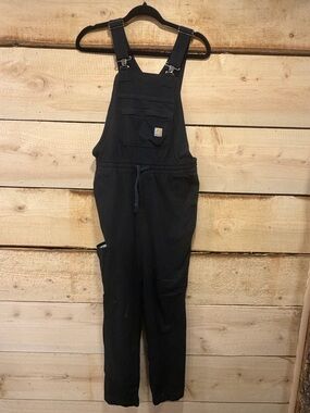 Carhartt Women's Black Utility Bib Jumpsuit